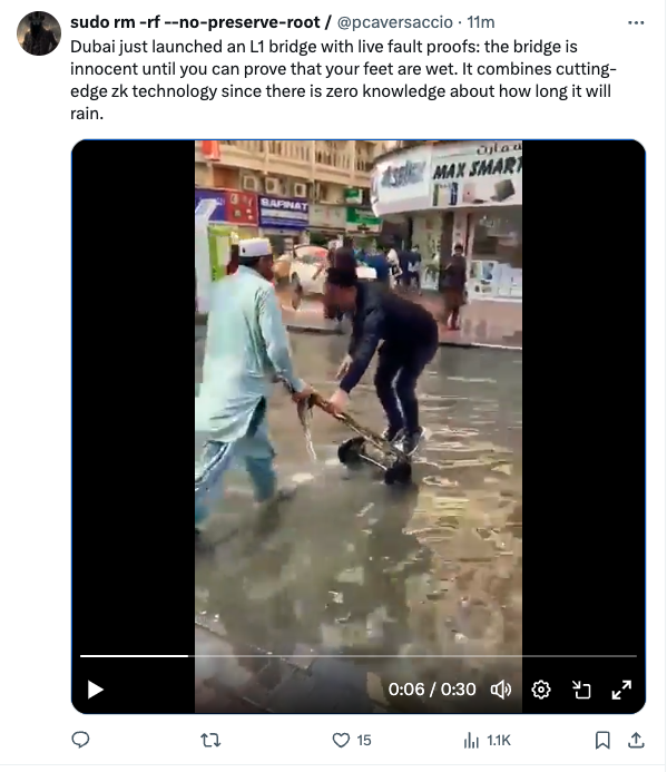 Meme tagged crypto, water